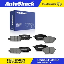 Front Rear Ceramic Brake Pad Set for 2009-2011 Nissan Murano