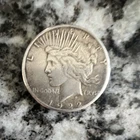 1922 Peace Dollar $1 Silver Coin Circulated 0.9 Fineness