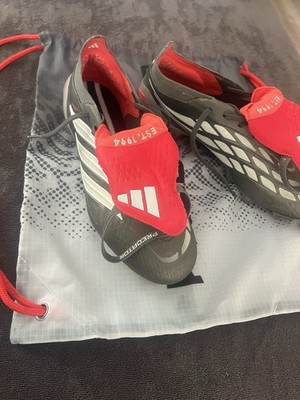 Adidas Predator Elite FT FG Herren Fußballschuhe Stollen grau/rot/weiß 41 1/3