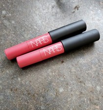 2 Nars DRAGON GIRL Powermatte High Intensity Lip Pencils .05 Oz Travel Size