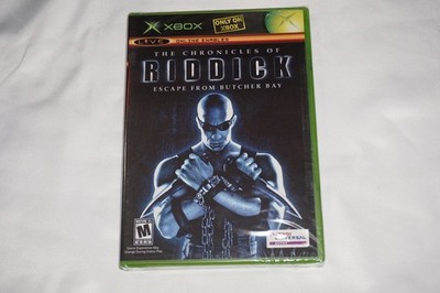 Chronicles of Riddick: Escape From Butcher Bay (Microsoft Xbox) NEW Sealed