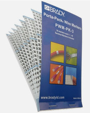 Brady Porta-Pack Wire Markers, 1-45, PWM-PK-3