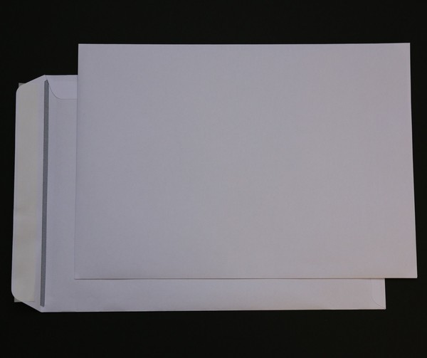 250 St. Versandtaschen DIN E4 Weiß 110 Gr Kuvert 280 X 400 Mm BriefumschläGe HK-image