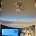 Washington Silver Quarters Lot (4) 1948-1951 25C P Business Clipped Planchet