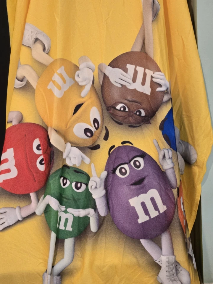 Snuggie M&M's Candy Bar 71 x 54" Super Soft Fleece Blanket that has Sleeves - Image 2 of 3