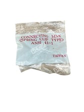 ANSI 41-1 Roller Chain Master Link Spring Clip Connecting Link 1/2"