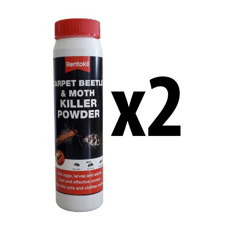 RENTOKIL CARPET MOTH & BEETLE KILLER POWDER 150 GRAM - Image 3