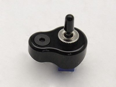 Switch Block 7/8'' Black with Toggle by POSH, Custom Cafe Bobber Chopper Tracker
