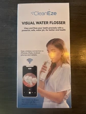 CleanEze C3 Pro Visual Water Flosser Wireless iPhone iPad Android Watch & Clean