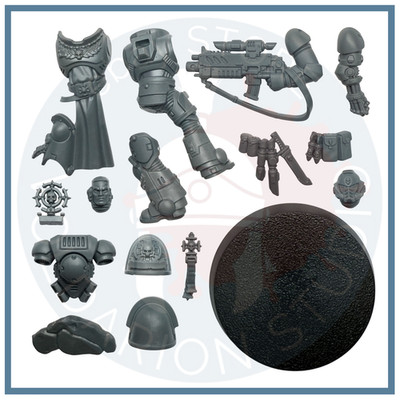 Company Heroes Singles - VETERAN WITH BOLT RIFLE - Space Marines - 40K