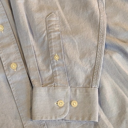 NWT Devon & Jones Mens XL Long Sleeve Dress Shirt Button Down 100% Pima cotton - Picture 13 of 16