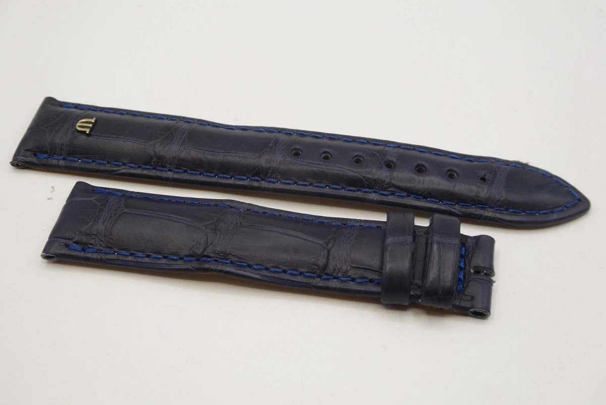 Maurice Lacroix 20 mm Band Width Wristwatch Bands Leather for sale