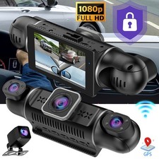 360  4 Channel 1080P HD Car Dash Cam Front and Rear Inside Left Right  Camera
