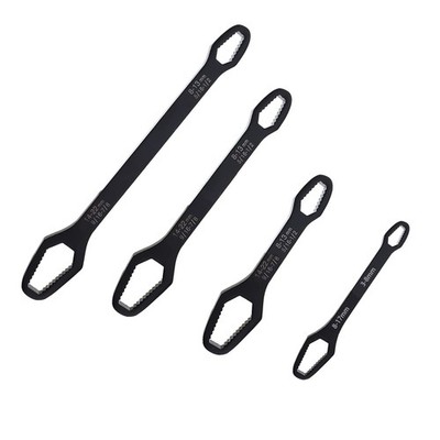 4 PCS Universal Multifunctional Wrenches Adjustable DoubleHead Torx 3mm22mm