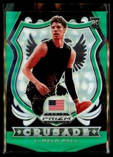 2020 Panini Prizm Draft Picks Collegiate Panini LaMelo Ball Green PRIZM