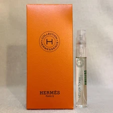 Hermes Hermessence Vetiver Tonka EDT Large Sample Spray .13oz, 4ml New in Bag