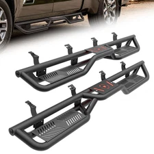 6'' Side Rails Nerf Bars Running Boards For 2022-2025 Toyota Tundra Crew Max Cab
