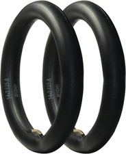 2 Pack 14x2.125 Bike Tube with Bent Valve for El