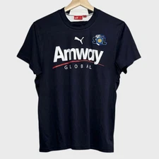 Vintage PUMA Los Angeles LA Sol Navy Blue WPS Soccer Jersey Women’s Large L