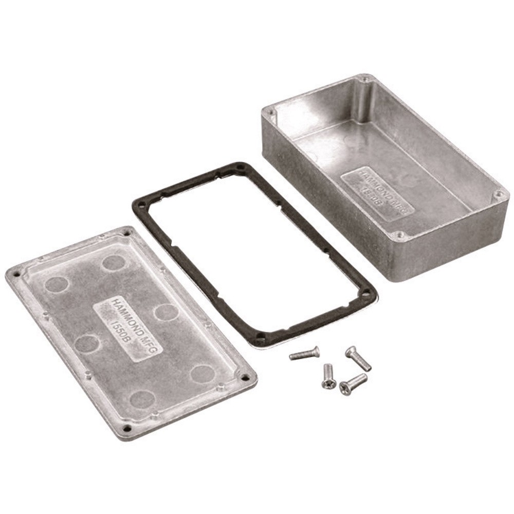 Hammond Electronics 1550WFBK Universal-Gehuse 172 x 121 x 106 Aluminium S 6590₽