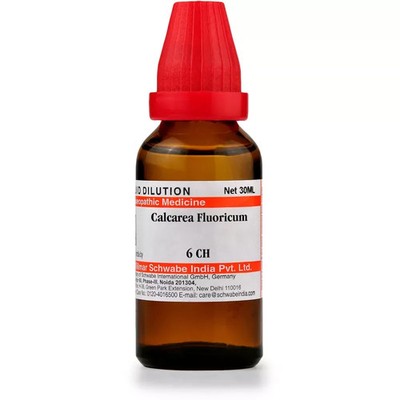 Dr Willmar Schwabe India Calcarea Fluorica 6CH, 30CH, 200CH, 1000CH(1M) 30ml