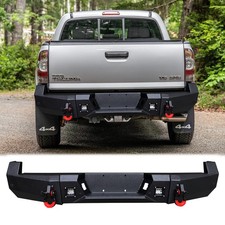 Vijay For 2005-2015 Toyota Tacoma Steel Rear Bumpers With Led Light D-rings Vijay For 2005-2015 Toyota Tacoma Steel Rear Bumpers With Led Light D-rings