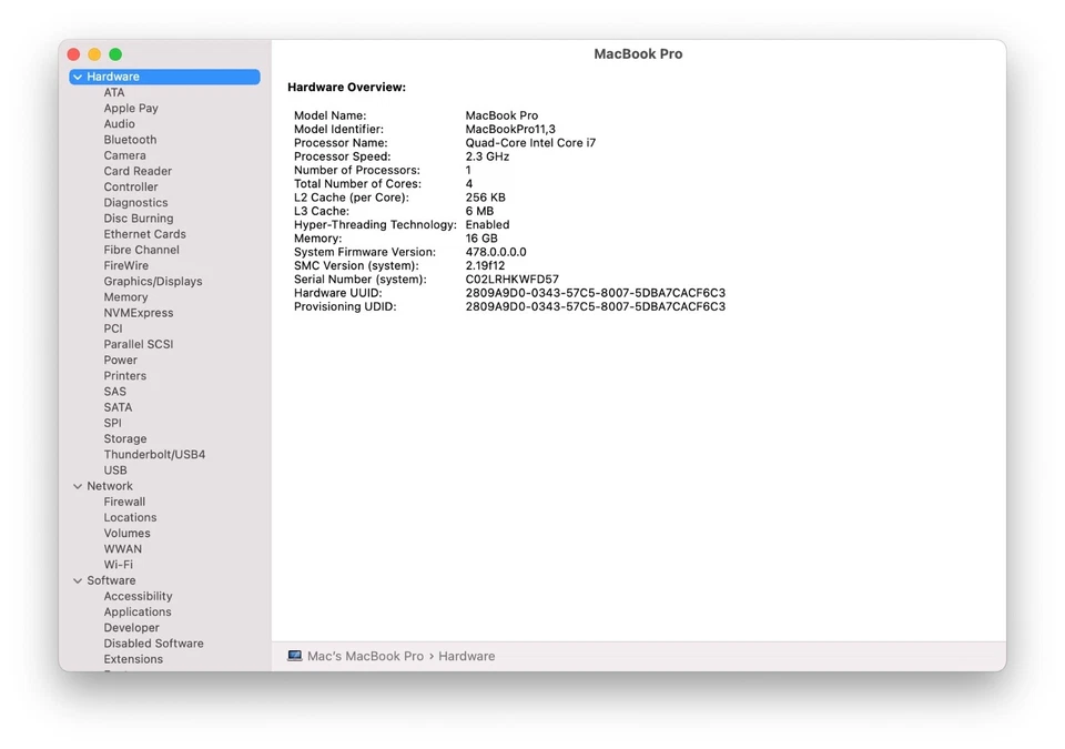 Apple MacBook Pro Laptop - 2.3 GHz i7-4850HQ 16GB 512GB 15.4" - A1398 ME294LL/A - Image 4 of 4
