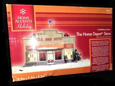 NIB Canterbury Lane HOME DEPOT Light-Up CHRISTMAS Holiday Store 2012