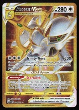 ARCEUS VSTAR 184/172 SEGRETO RARO STELLE BRILLANTI POKEMON LP