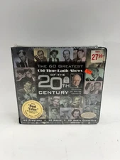 THE 60 GREATEST OLD TIME RADIO SHOWS OF THE 20TH CENTURY (CD, 2000) 30 AUDIO CDS