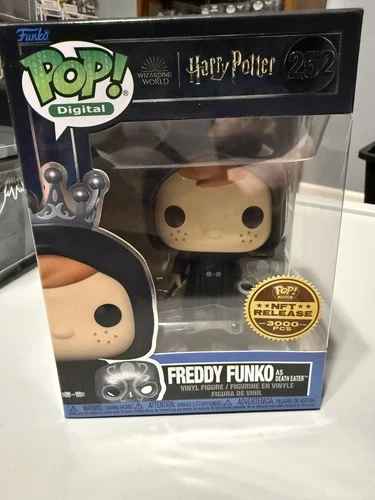 Funko Pop! Digital Harry Potter #252 Freddy Funko as Death Eater with Protector