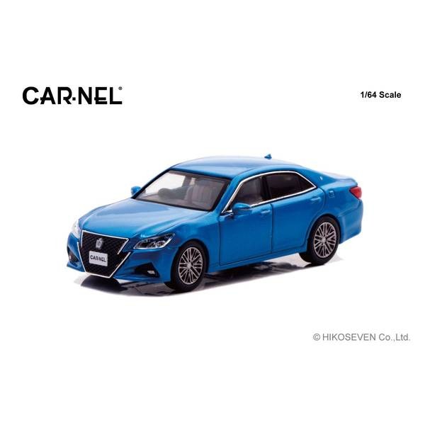 1/64 Toyota Crown Athlete S 2015 Pure Blue Metallic Japan Color
