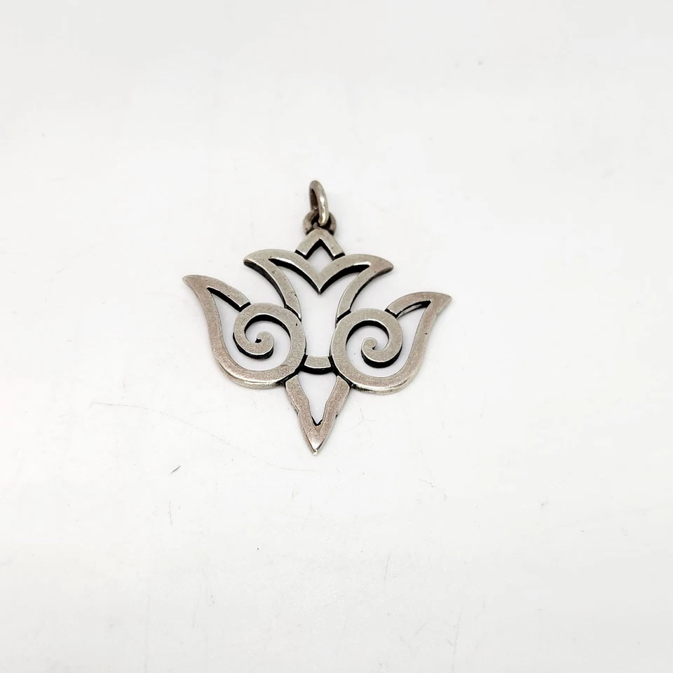 Colgante Pájaro Paloma Paz Trabajo Grande James Avery Plata Esterlina Raro Retirado Foto 2 de 4