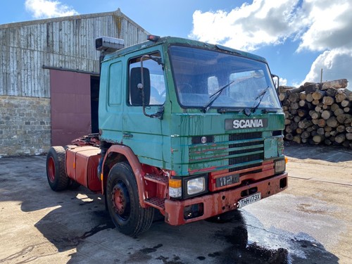 Scania P112M 4x2 tractor unit year 1981 running restoration suit low loader - Picture 1 of 15