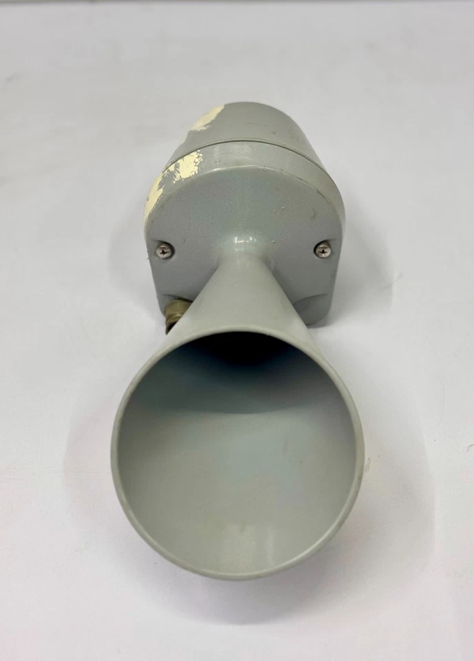 Bocina eléctrica de aluminio rústica 100 % original Auer Signal HTG Foto 3 de 4