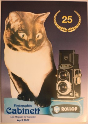 Photographica Cabinett Heft 25 Lipca M42 Mamiya Finetta Box 3x4 Contax S Welta