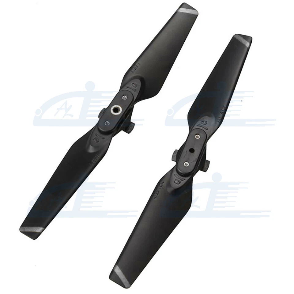 4pairs 4730F Quick-Release Foldable Propellers Blades Silver for DJI Spark Drone - Image 4 of 4