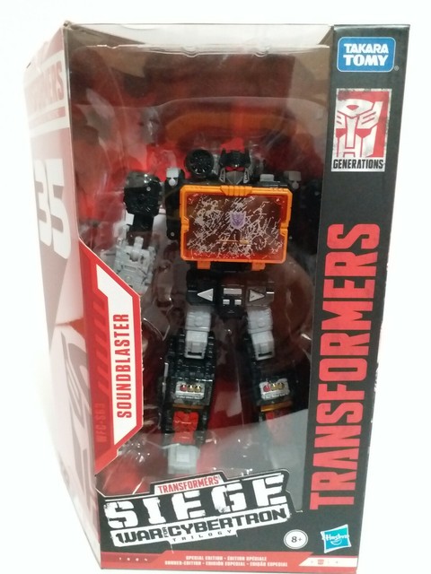 Hasbro Takara Tomy Transformers Siege Soundblaster Wfc-s63 35th Anniversary for sale online | eBay