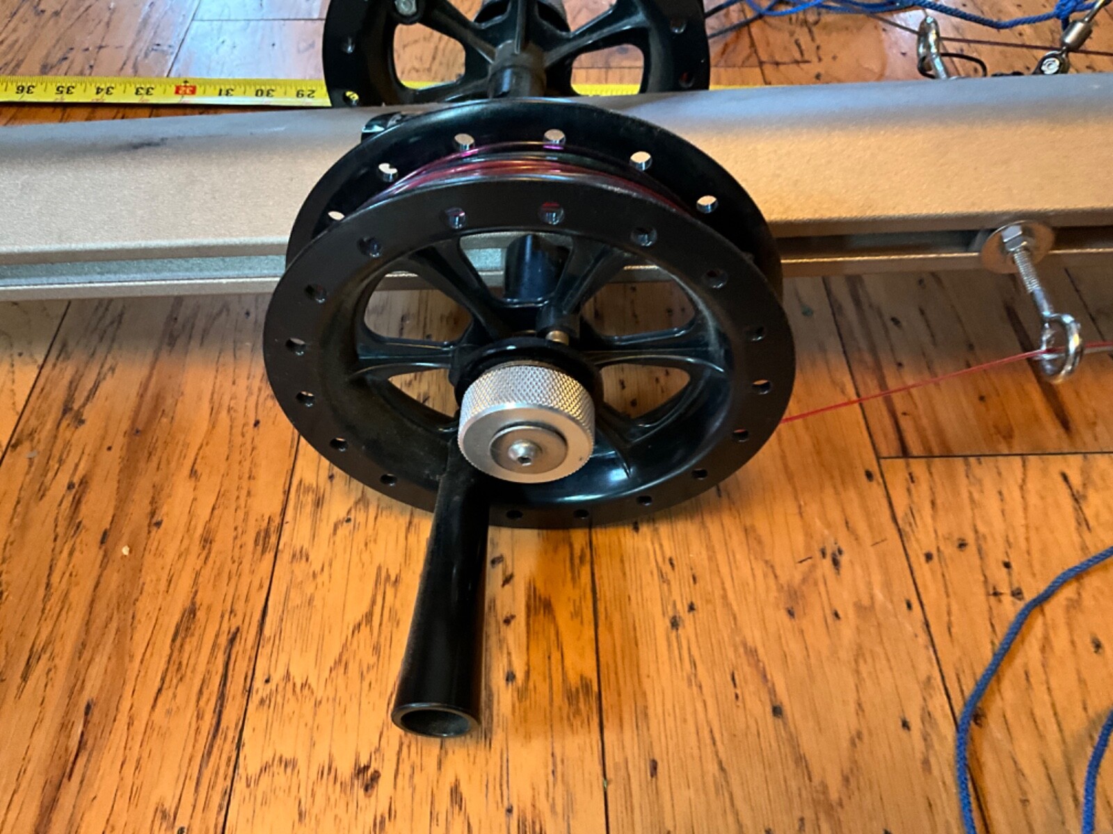 Traxstech Planer Board Mast Dual Reels Great shape Trolling eBay