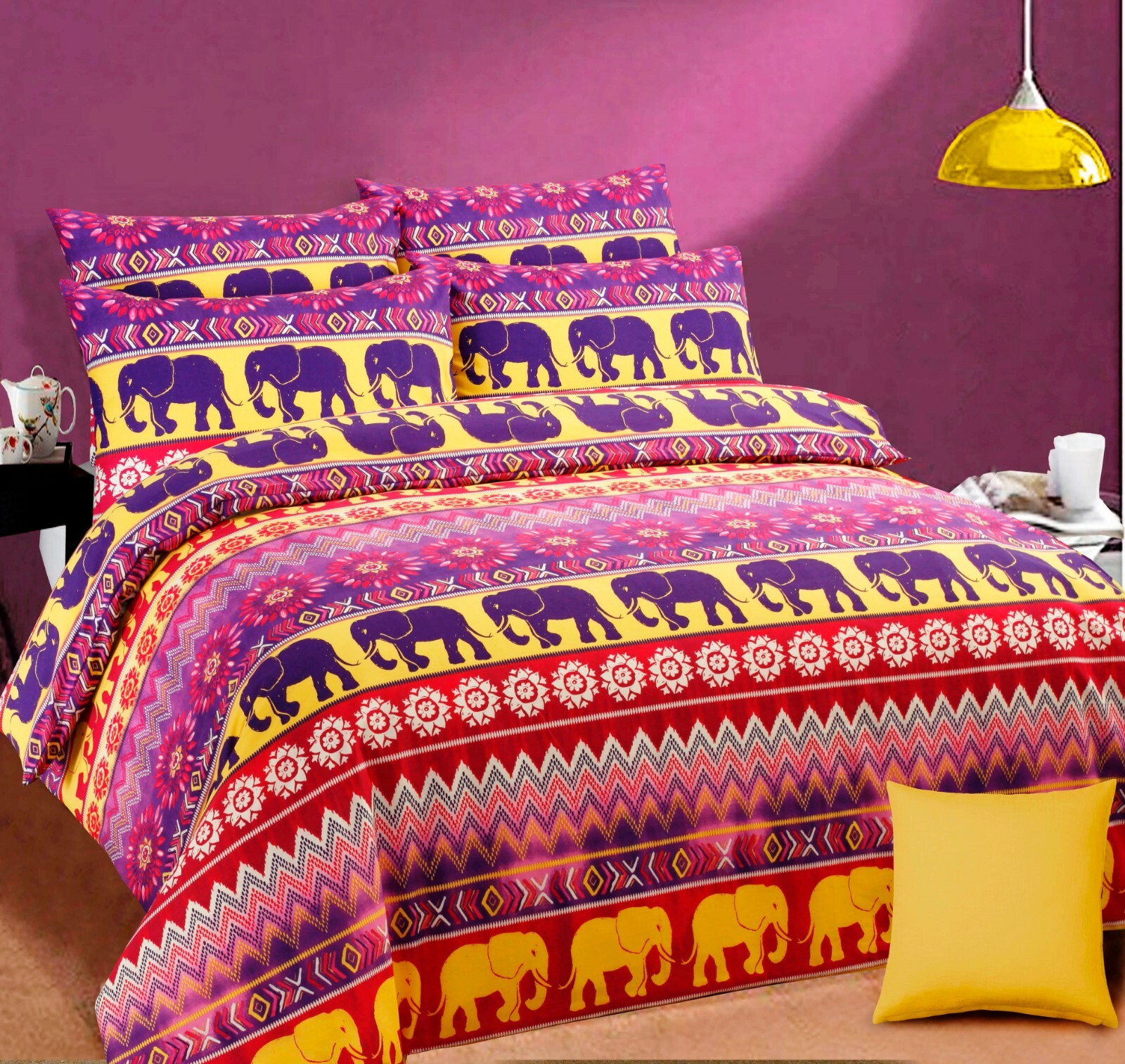 Single Bed Duvet Cover Bedding Sets Luxury Percale 200 Thread Count