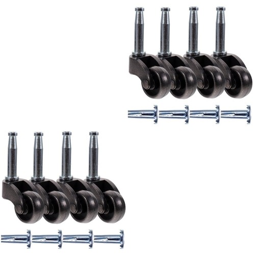 2 Count Office Chair Wheels for Wood Floors Replacement Heavy Duty