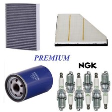 Tune Up Kit Air Cabin Oil Filters Spark Plugs For GMC ACADIA V6 3.6L 2017-2023