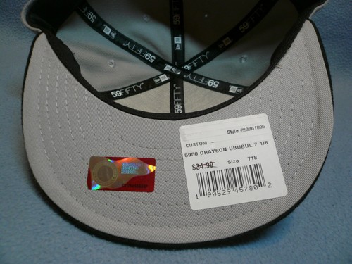 New Era 59fifty Buffalo Bulls Grayson BRAND NEW Fitted cap hat UB 7 1/8, 7 1/4 - Picture 8 of 10