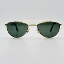 Ray Ban Sunglasses Women Men Oval Gold Bausch Lomb W1758 Arista B L GP NOS