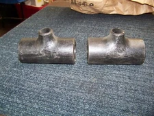Lot of 2 PSI 2" x 1" Tee WPB STD x308MT Butt Weld New