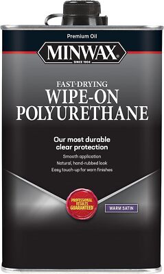 Minwax Wipe On Poly Pint Satin Durable Oil Based Polyurethane Finish