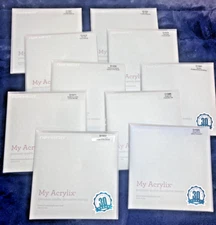 My Acrylix 'Close to My Heart' Stamps / Set of 10 / New & Used