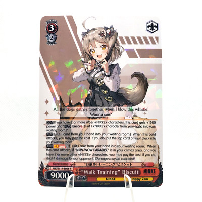 Weiss Schwarz Goddess Nikke - ''Walk Training'' Biscuit - NIK/S117-E066 R Foil EN
