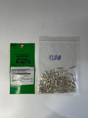1x ONE PC SOURIAU Silver-Plated Male Crimp Contact Pin Size 8-8 AWG KCM8ULC0808