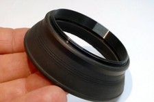 52mm Rubber Hood shade double threaded short rubber for 50mm f1.8 collapsing